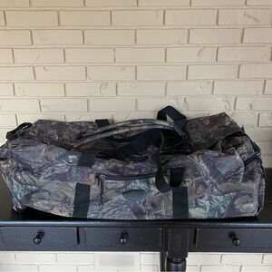 National Wild Turkey Federation NWTF Green Camo XL Duffel Bag Weekender Backpack